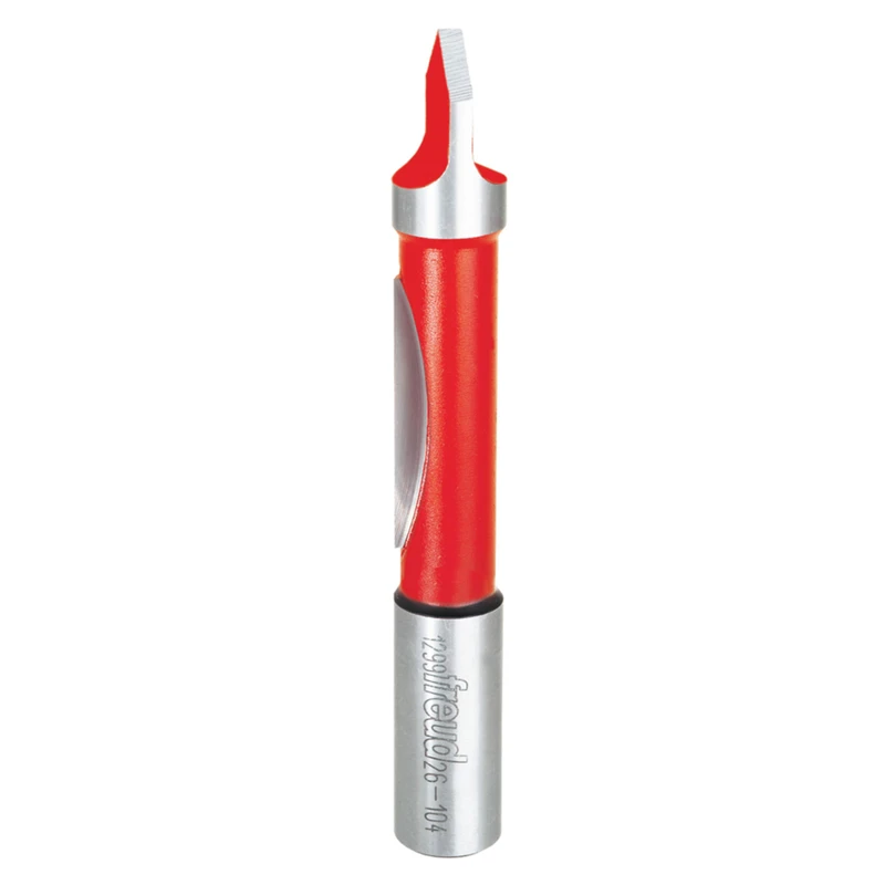 1/2 In. Carbide Panel Pilot Router Bit, 3-3/4 In. Length, 1/2 In. Shank