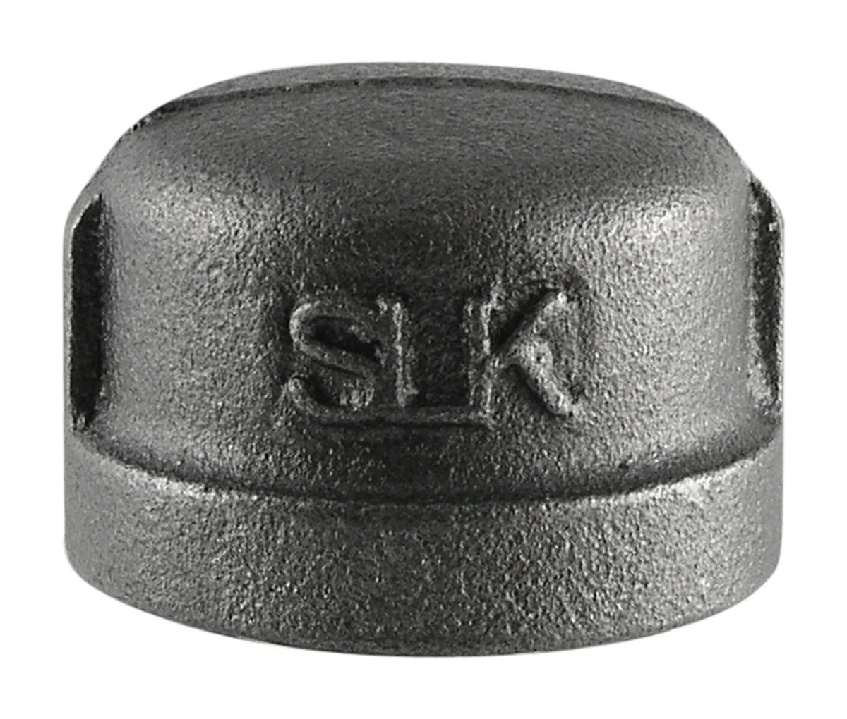 3/4 In. Black Pipe Cap