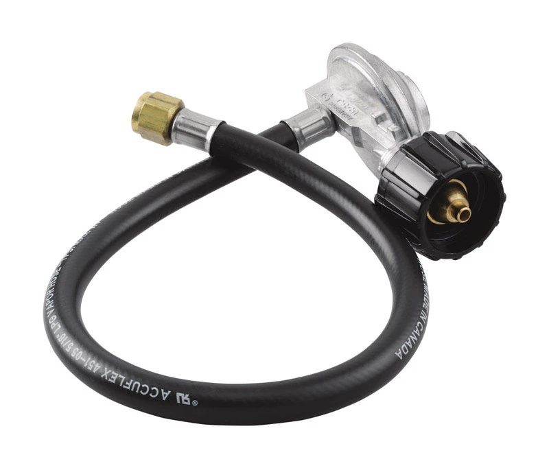 24 In. Rubber Lp Hose & Regulator For Genesis And Summit Grills