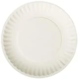 Nature's Own Green Label 6-inch Paper Plates - Eco-friendly And Compostable
