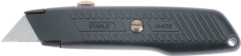 Interlock Retractable Utility Knife with Safety Lock and Ergonomic Handle