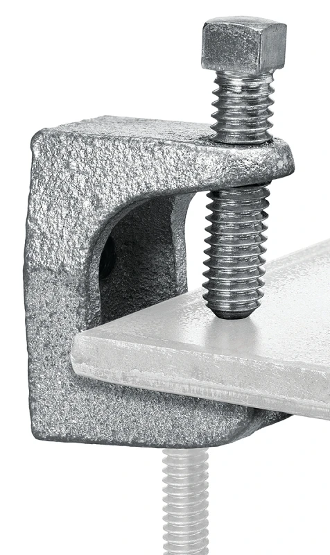 1/4 In. Electroplated Zinc Malleable Iron Beam Clamp Z500-25
