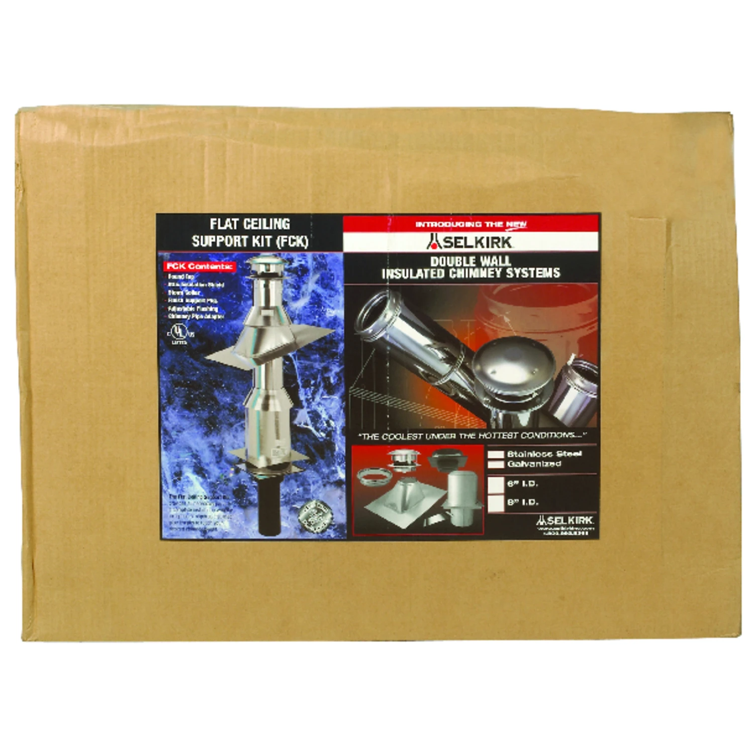 6" FLAT CEILING SUPPORT