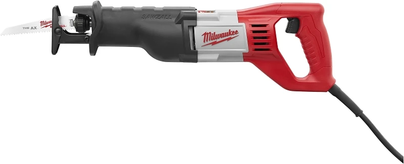 12 Amp Sawzall Reciprocating Saw With 1-1/8" Stroke And Quik-lok Blade Clamp