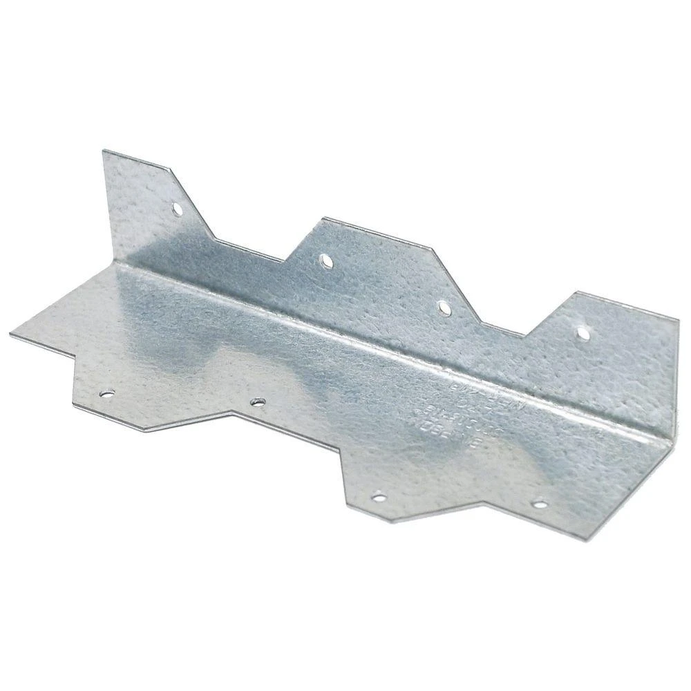 7 In. Galvanized Steel 16 Gauge Reinforcing L-angle L70