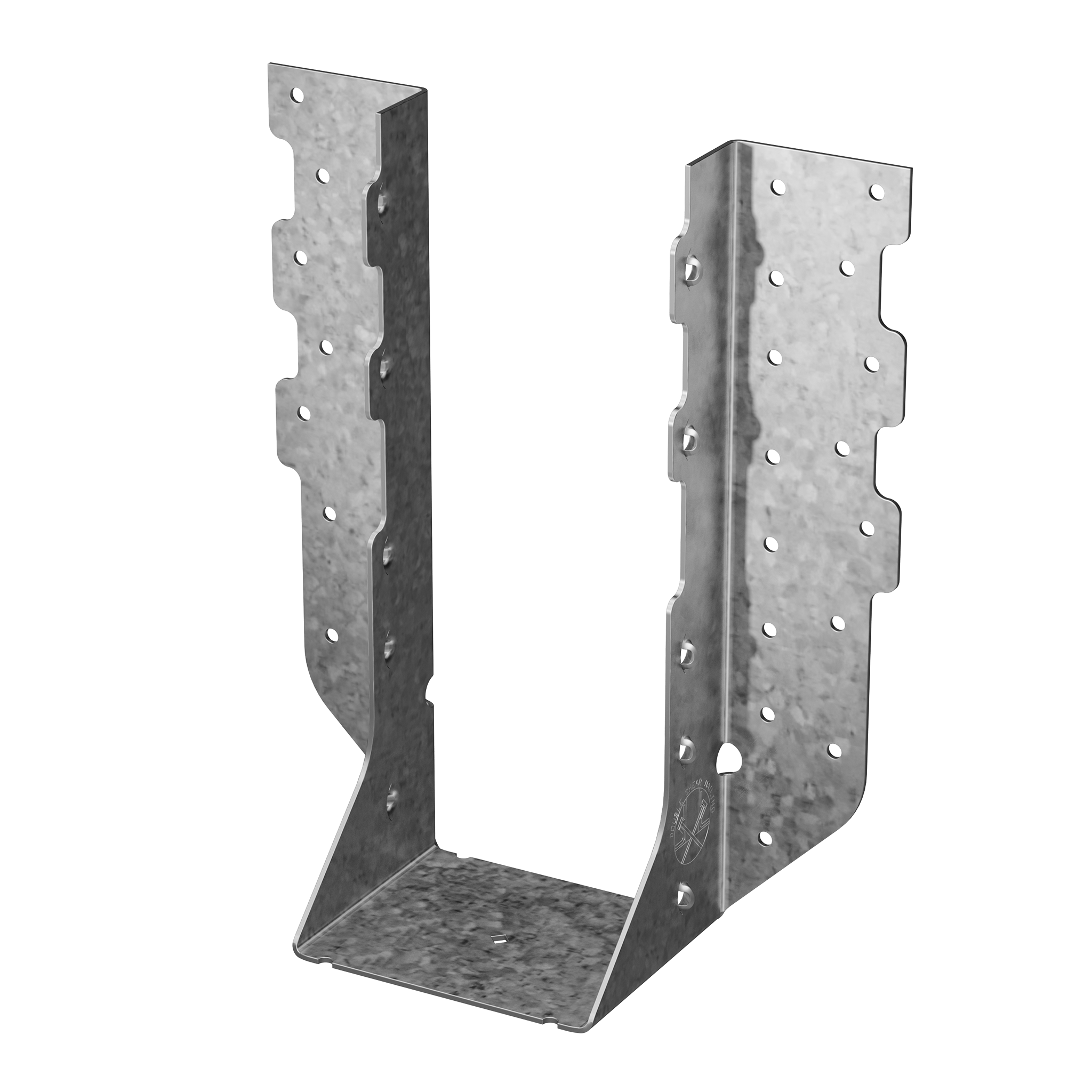 Face-Mount Beam Hanger, HHUS, Galvanized, 4 x 12 In.