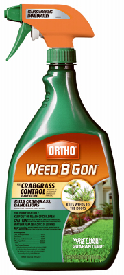 Weed B Gon Plus Crabgrass Control Ready-to-Use Weed Killer 24 Ounce Bottle