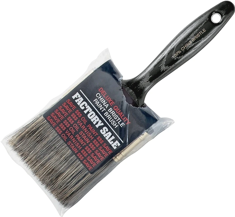 Factory Sale Gray Bristle Paint Brush, 2 Inch Width, Durable Handle