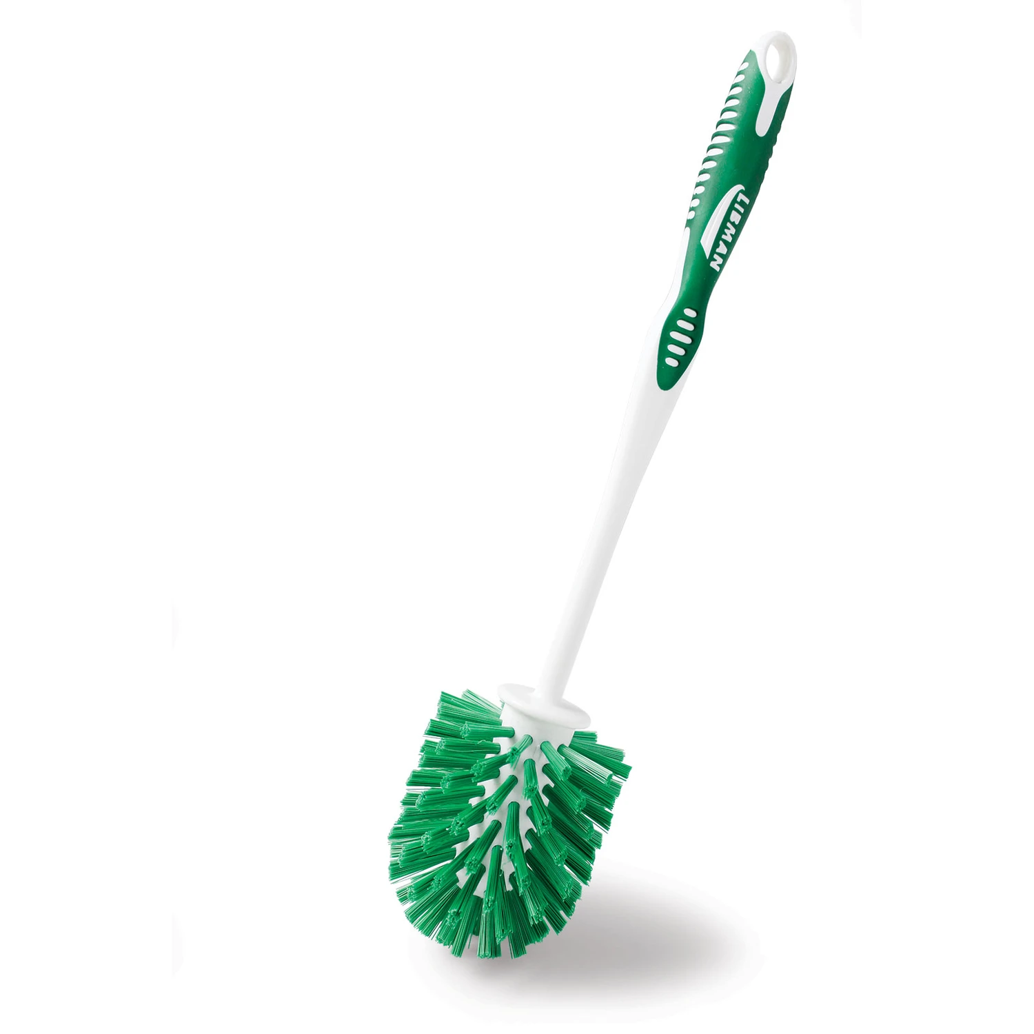 14 In. Designer Bowl Brush With Ergonomic Handle And Durable Polymer Fibers