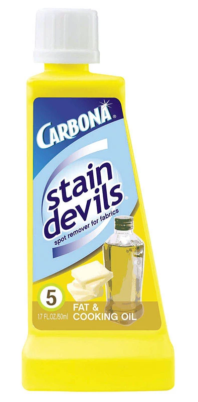 Stain Devils #5 Stain Remover, Fat & Cooking Oil, 1.7-oz.