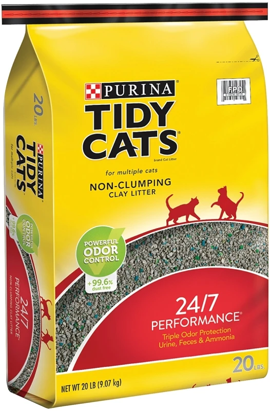 Cat Litter Multi-Cat 24/7 Long Lasting Odor Control 20 Pound Bag
