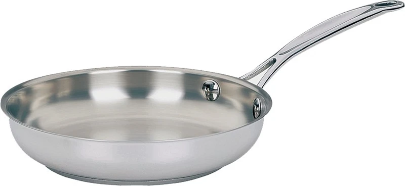 Chef's Classic Stainless Steel 8-inch Skillet, Model 722-20, Dishwasher Safe