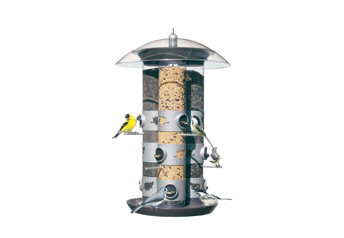11 Lb. Triple Tube Bird Feeder With 9 Ports - Model 329