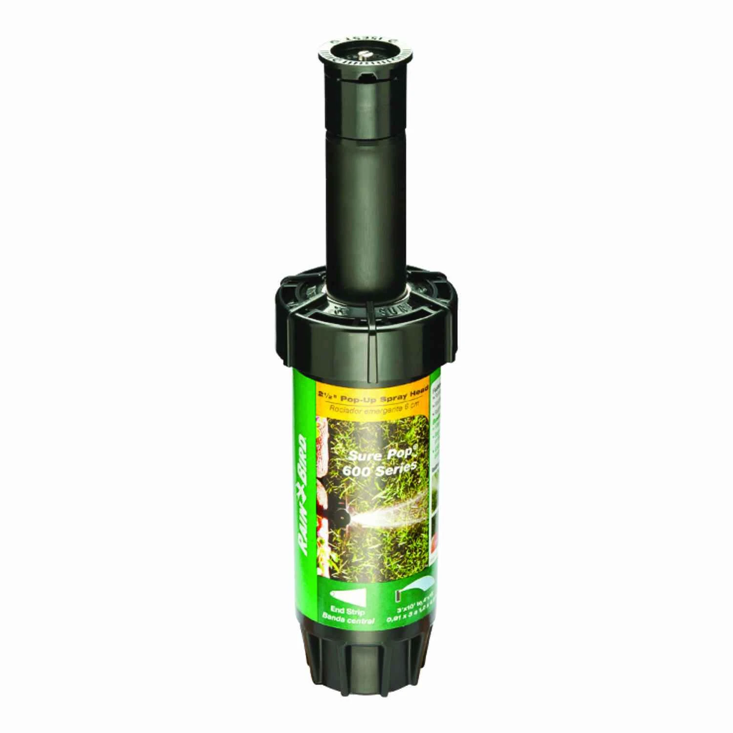 2.5 In. Sure Pop Spray Head End Strip Pattern Model Sp25ests