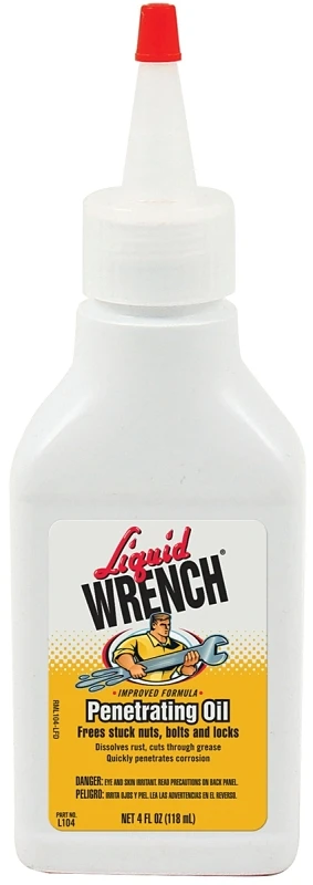 Liquid Penetrating Oil 4 Oz - Fast-acting Anti-seize Formula