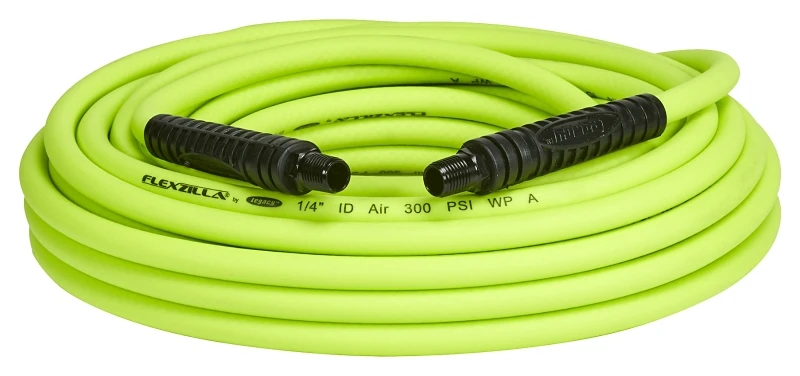 1/4 In. X 50 Ft. Hybrid Polymer Air Hose With 1/4 In. Mnpt Fittings