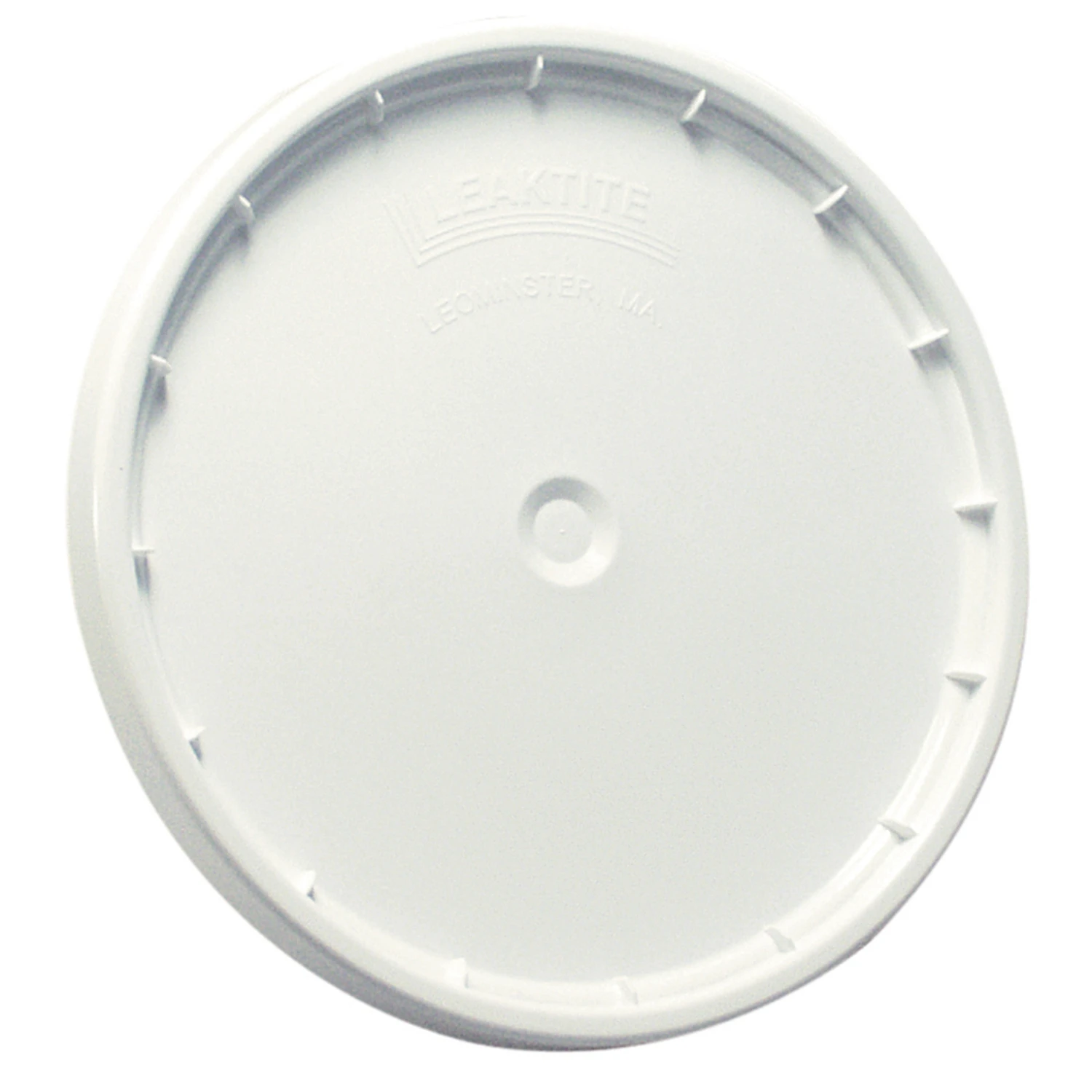 Easy-off White Plastic Lid For 3.5 & 5 Gallon Pails, Model Ld6g01wh010