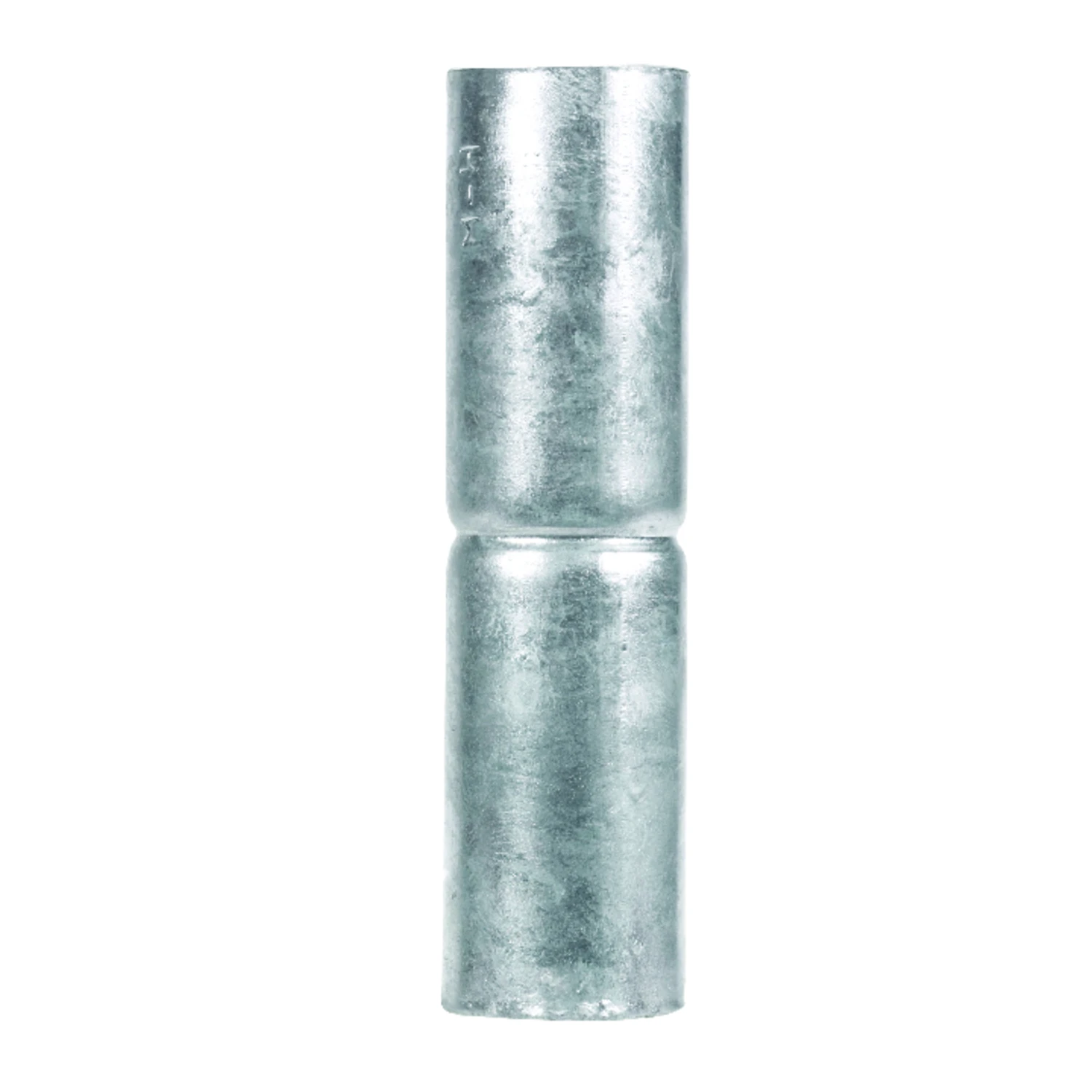 Galvanized Chain Link Top Rail Sleeve, 1-3/8 x 6 In.