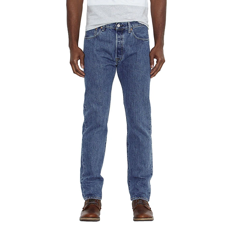 Men's 501 Original Fit Jeans, Size 38w 30l, Medium Stonewash Blue