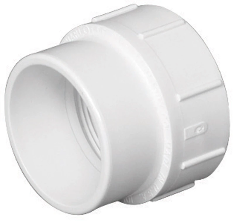 6 In. Spg X 6 In. Fip Schedule 40 Dwv Pvc Cleanout Adapter