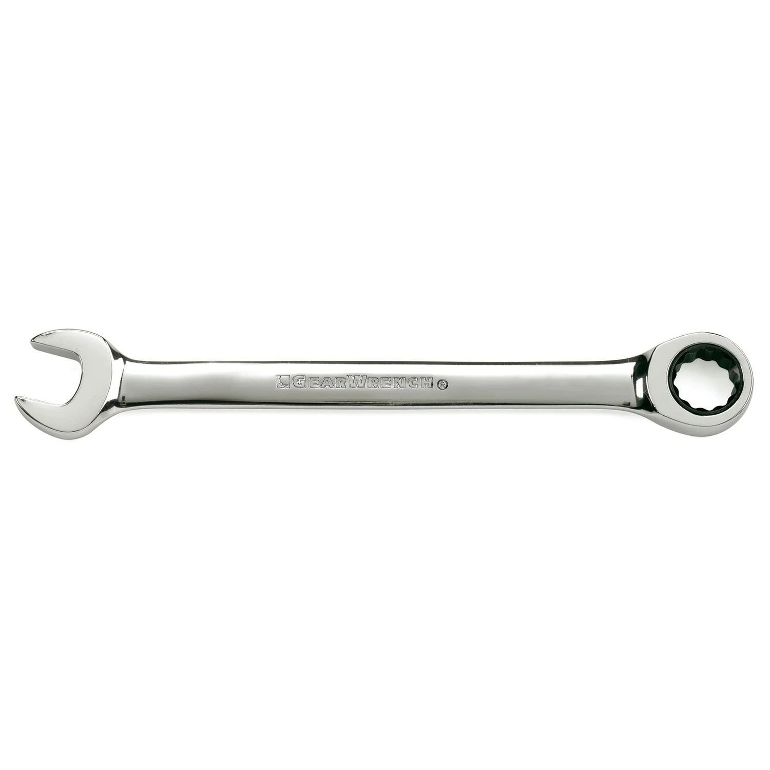 19 Millimeter Ratcheting Wrench with Durable Steel Construction and Comfortable Grip