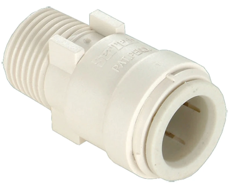PEX Quick Connect Pipe Adapter, Three Quarter Inch by Three Quarter Inch Male Pipe Thread