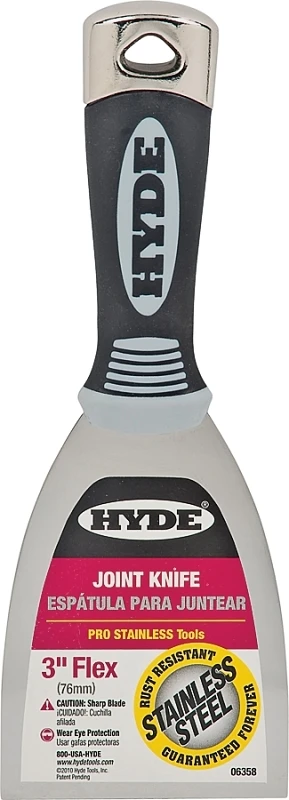 Pro Stainless 3 In. Flexible Putty Knife With Cushion Grip Handle