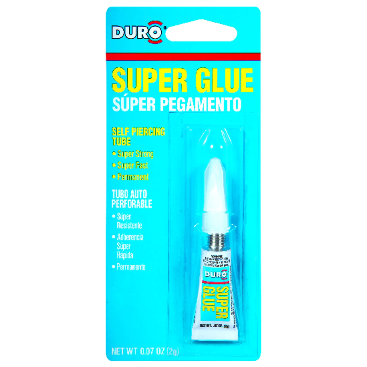 High Strength Liquid Super Glue 0.07 Oz - Fast Bonding, Clear Finish