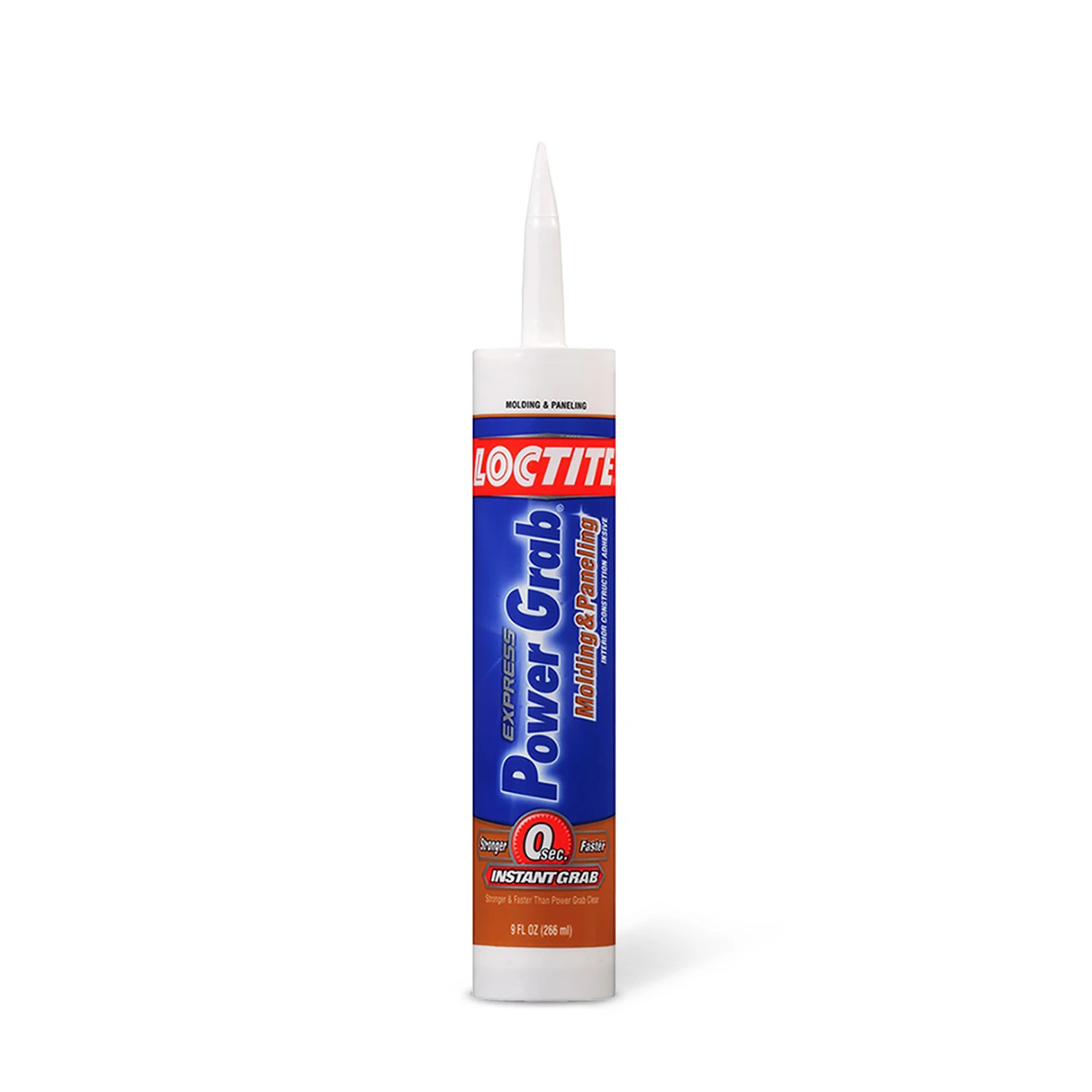 Power Grab Express Molding & Paneling Adhesive, White, 9 Oz Cartridge