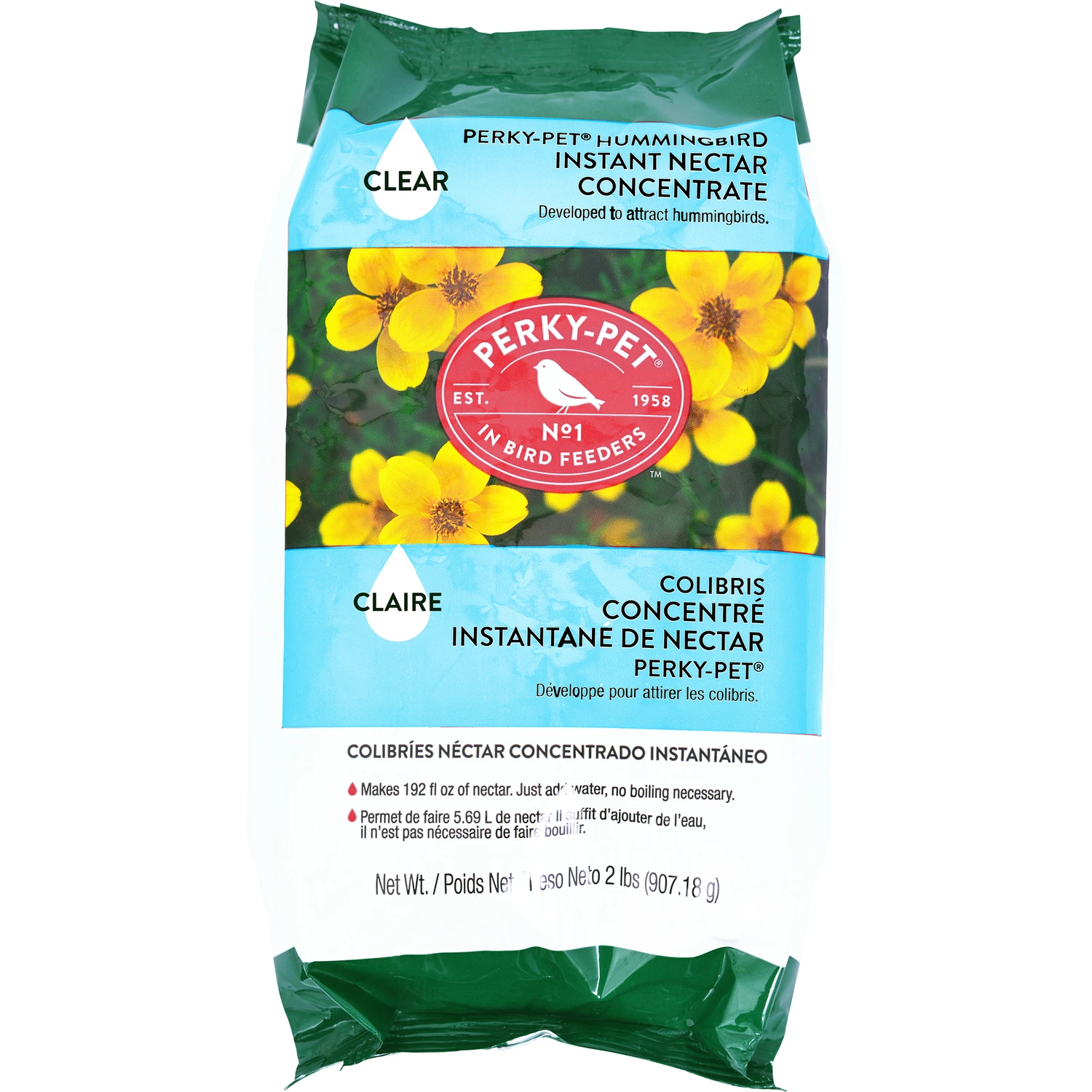 Hummingbird Nectar Powder Concentrate, 2 Pounds, Makes Sweet Feeding Solution