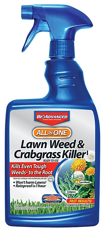 Lawn Weed and Crabgrass Killer Herbicide, 24 Ounce Bottle