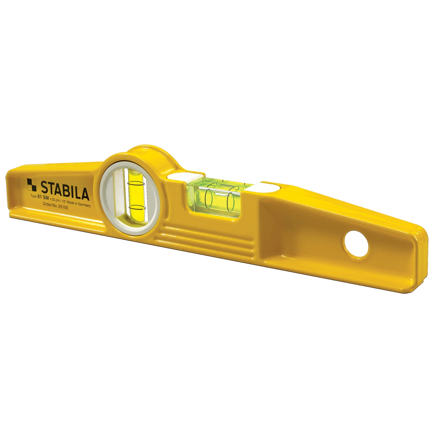 10 In. Aluminum Magnetic Torpedo Level With Rare Earth Magnets And 2 Vials