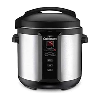 6-quart Electric Pressure Cooker With Digital Controls And Stainless Steel Housing