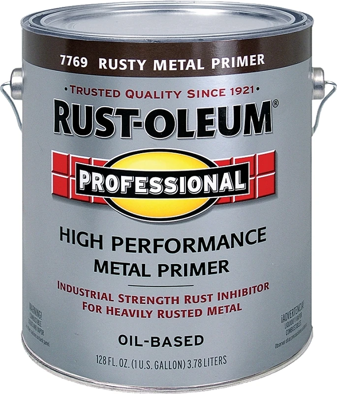High Performance Rusty Metal Primer, Red/brown, 1 Gallon