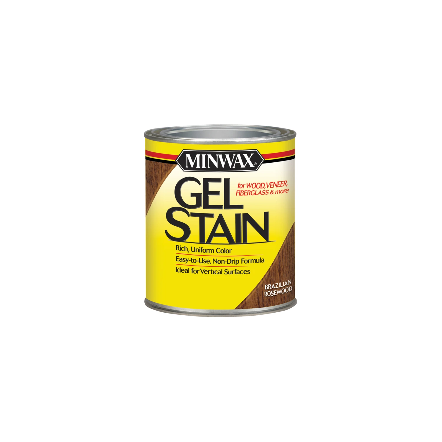 Brazilian Rosewood Oil-based Gel Stain 0.5 Pint - Low Luster Finish