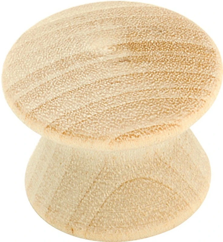 Amerock Everyday Heritage Wood 1 In. Cabinet Knob, (2-Pack)