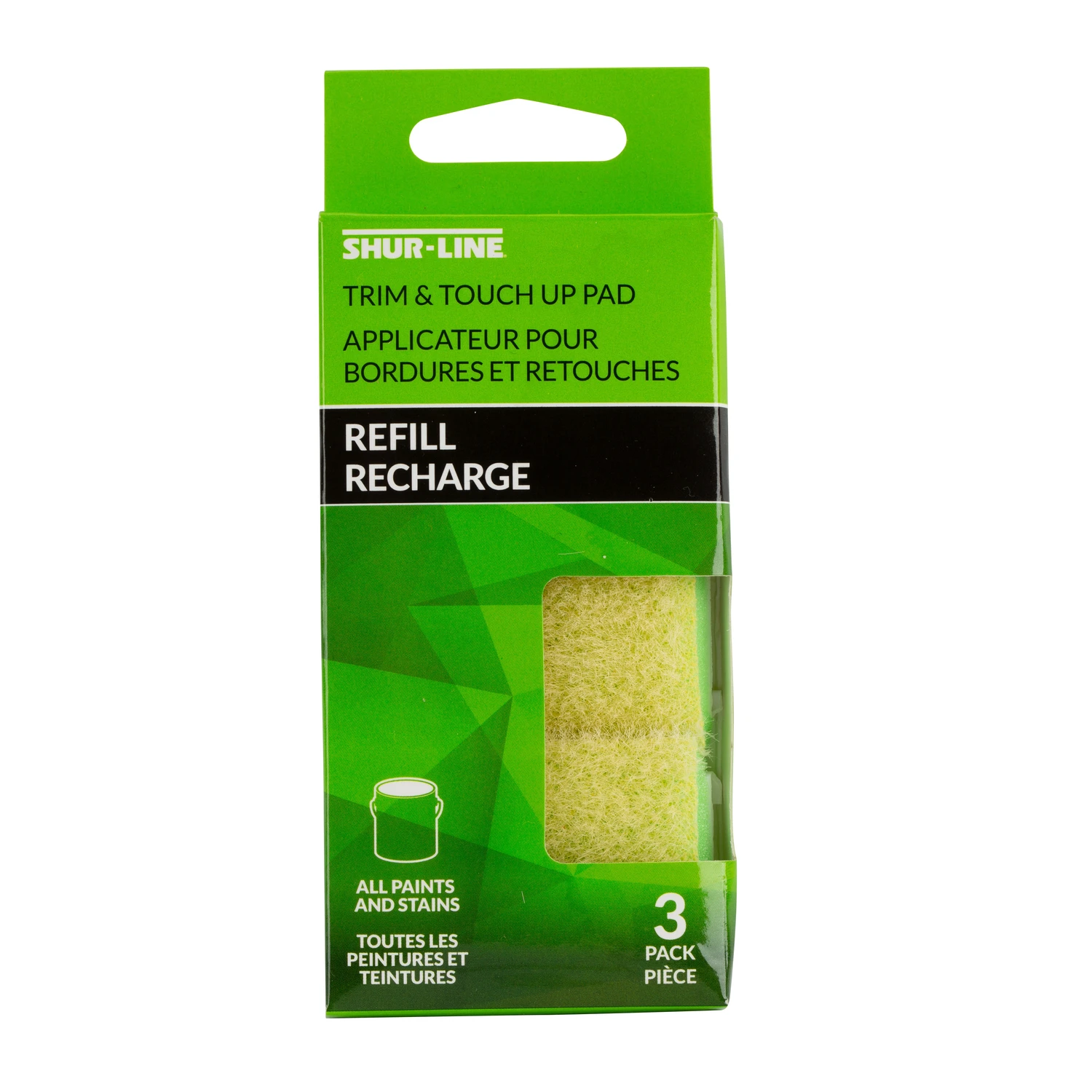 Shur-Line 1 In. Replacement Paint Pad, (3-Pack)