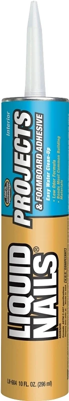 10 Oz. Projects & Foam Board Adhesive, High Strength, Off White