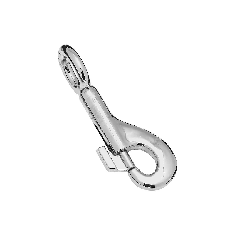 N222-620 Nickel Bolt Snap, 5/8 In. X 3-1/4 In., 130 Lb Load Limit