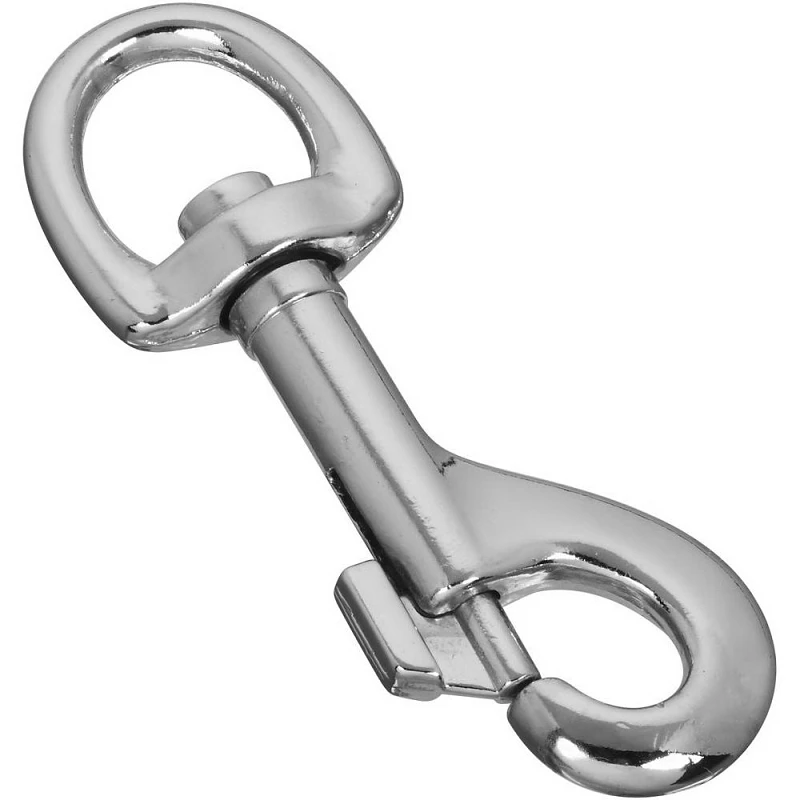 Nickel Plated Bolt Snap, 0.75 Inch by 3.69 Inch