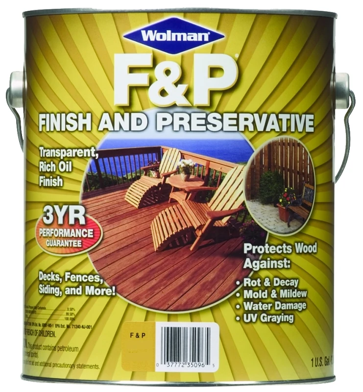 Cedar Transparent Wood Finish & Preservative, 1 Gallon