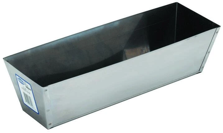 12 In. Stainless Steel Mud Pan - Model 812 For Drywall Applications
