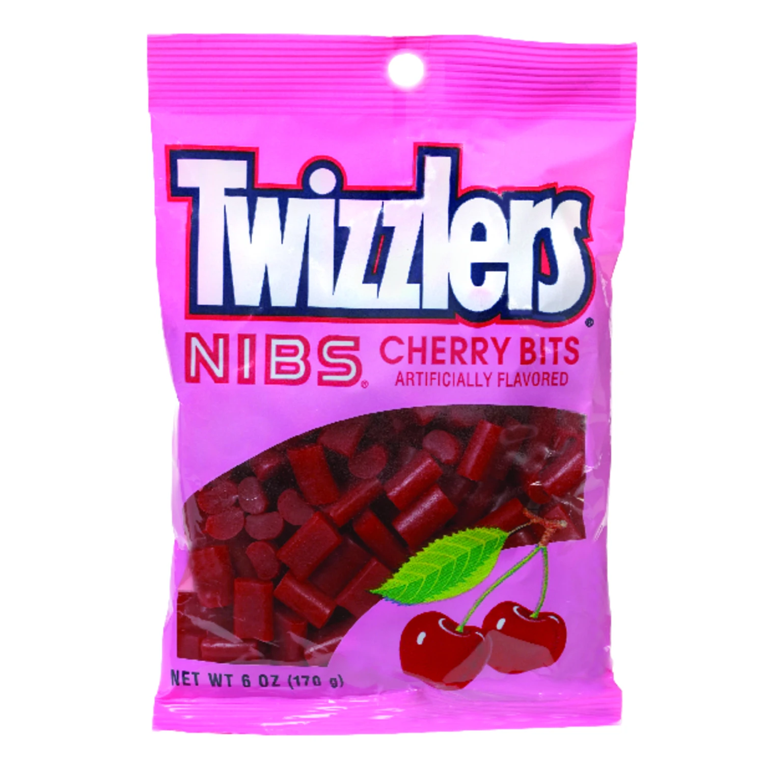 Cherry Nibs Candy, 6 Oz Bag - Delicious Chewy Treats