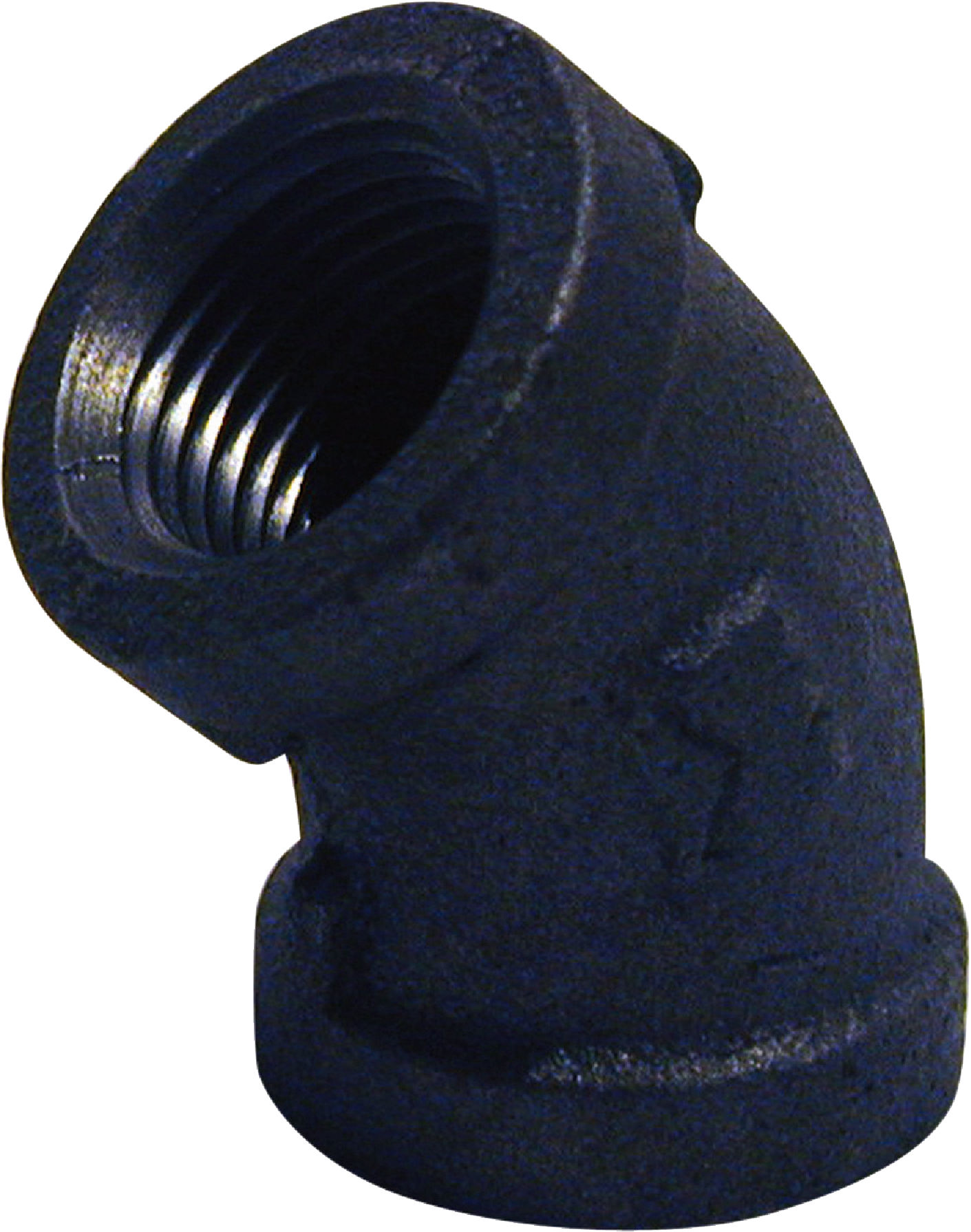 3/4 In. 45 Degree Malleable Black Iron Elbow - Model 520-204bg