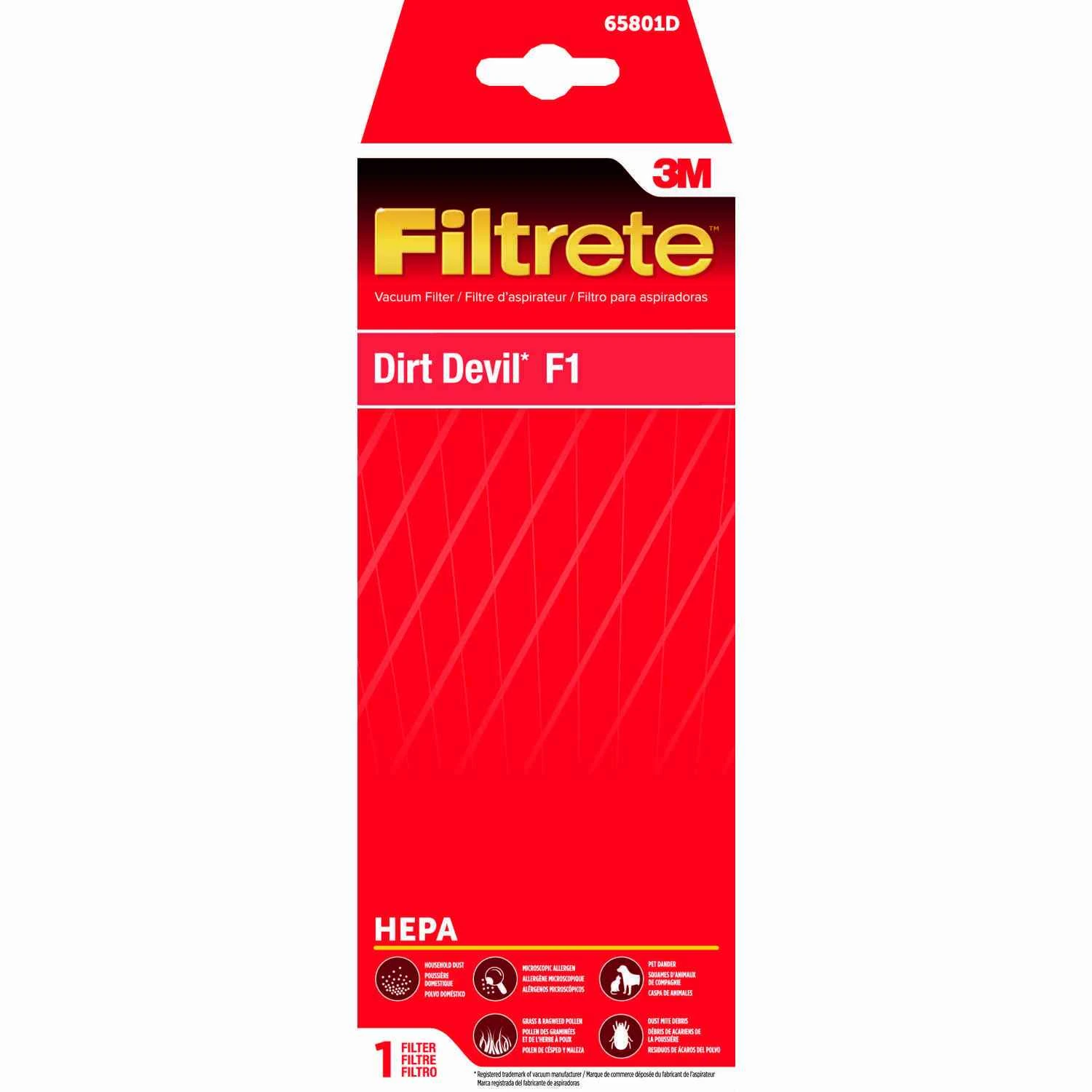 Arm & Hammer Dirt Devil F1 HEPA Vacuum Filter