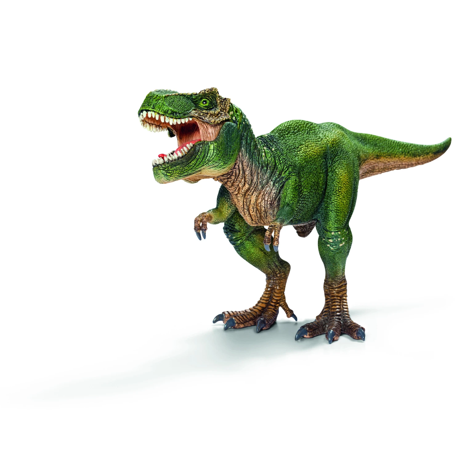 Tyrannosaurus Rex Toy Figurine, Realistic Green Dinosaur Model