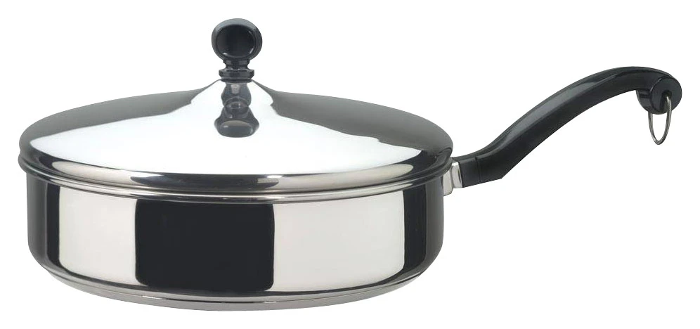 Classic Series 10-inch Aluminum Fry Pan With Lid, Model 50011