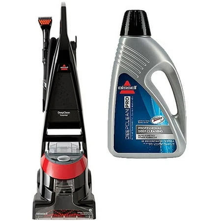 Deepclean Essential Full-sized Carpet Cleaner Model 8852 In Black And Euro Red