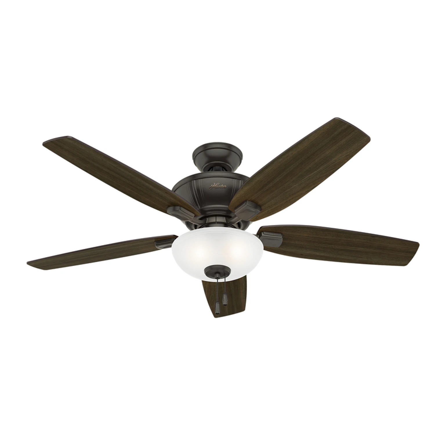 Kenbridge 52 In. Noble Bronze Ceiling Fan With Light Kit And Reversible Blades