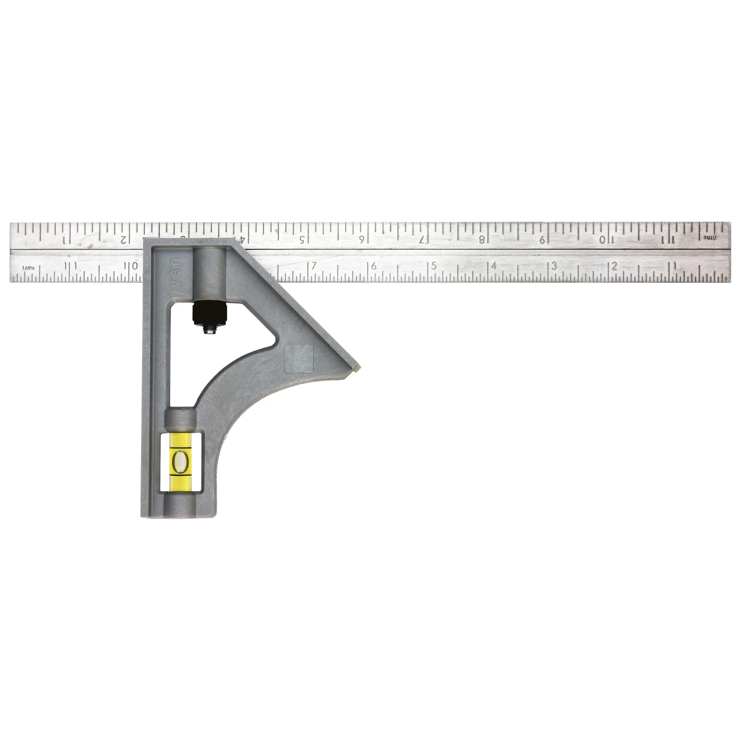 12 In. Structo-cast Combination Square With Stainless Steel Blade